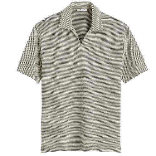 Skipper Polo in Jacquard Madewell