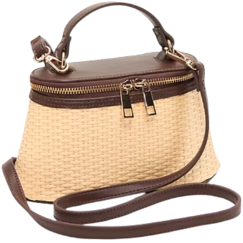 Old Navy (US) Faux Wicker Top-Handle Bag