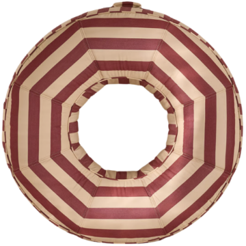 Soho Home Ltd Oliver James Lilo, Rome House Burgundy Stripe innertube float