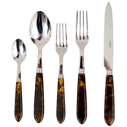 Tuckernuck (US) Faux Tortoise 5 Piece Place Setting