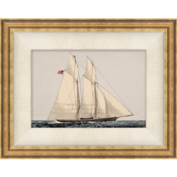 McGee & Co. Open Sea sailboat art print