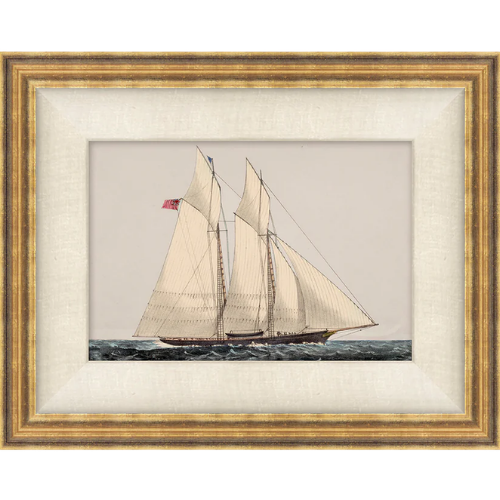 McGee & Co. Open Sea sailboat art print