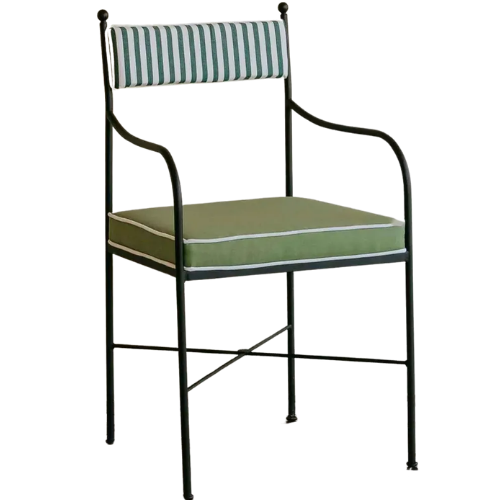Handmade Moroccan Striped Outdoor Pair Chairs Etsy