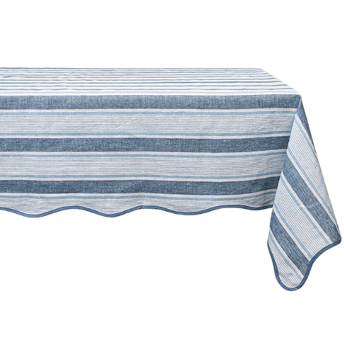 Perigold Juliska Cabana Stripe 60" x 120" Tablecloth
