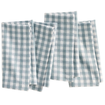 Pottery Barn (US) Baxter Gingham Cotton Napkins - Set of 4