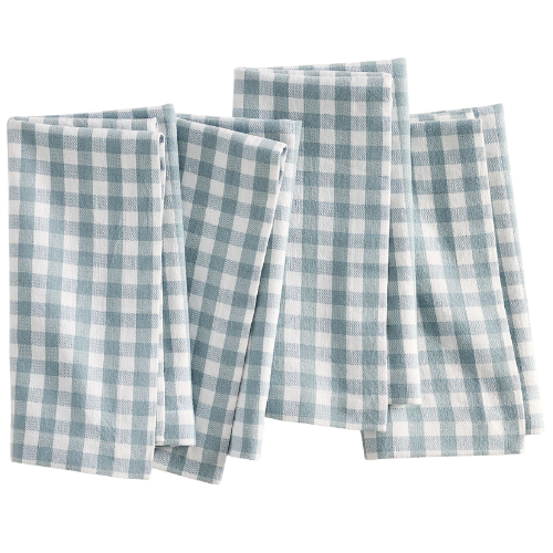 Pottery Barn (US) Baxter Gingham Cotton Napkins - Set of 4