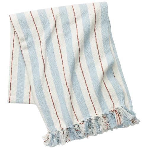 McGee & Co. (US) Two-tone Striped Cotton Throw