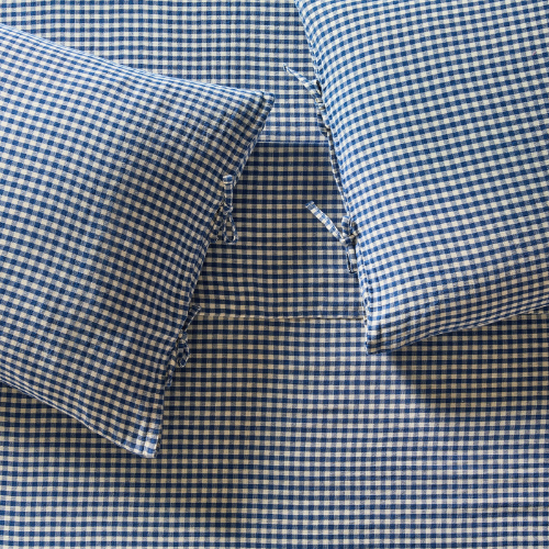 GreenRow Small Gingham Sheet Set & Shams