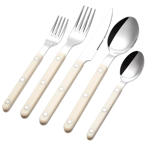 Serena & Lily Sabre Bistrot 5-Piece Flatware Set