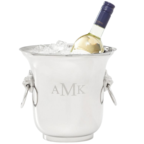 Mark and Graham Celebration Ice Bucket monogrammed
