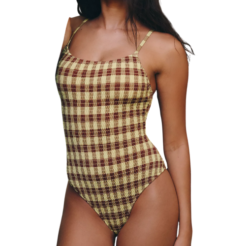 Damson Madder Lilibet One-Piece Swimsuit Anthropologie