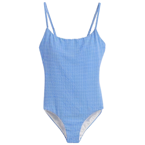 Gap Scoop Neck Swimsuit One Piece Gingham