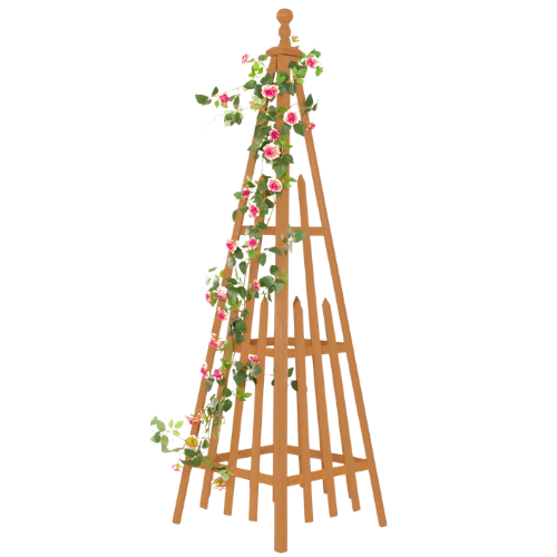 Caydenn Wood Obelisk Trellis wayfair