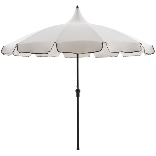 My Texas House 9ft Outdoor Round Market Patio Umbrella walmart