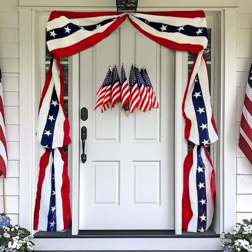 American Banner with Stars Amazon