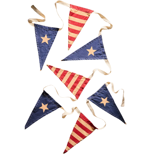 Anthropologie (US) Americana Pennants Cotton Garland