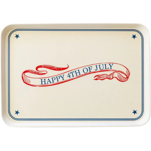 House of Jade Home Stars & Stripes Platter