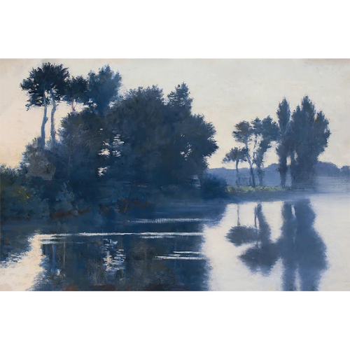 Juniper Print Shop Blue Dusk Frame TV art