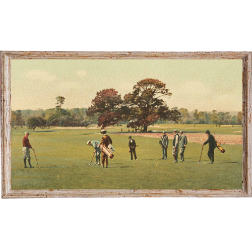 Vintage Golf Landscape Art for Samsung Frame TV etsy