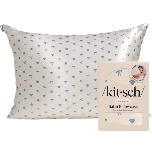 Target Kitsch Standard Satin Pillowcase -Pearlized Cream