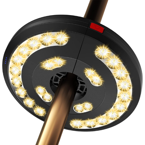 Amazon rechargeable patio umbrella lights