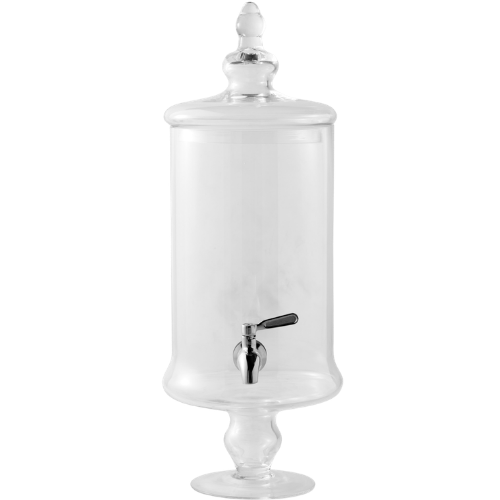 Glass Footed Beverage Dispenser Williams Sonoma