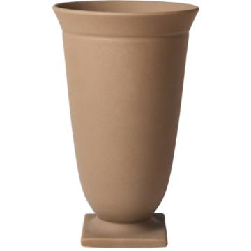 Raw Ceramic Pedestal Vase – Threshold