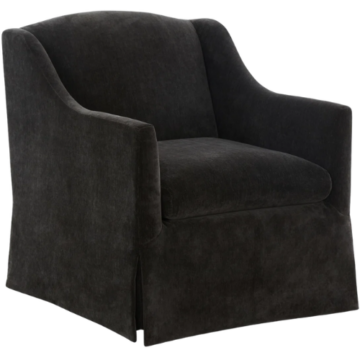 Ludlow Skirted Swivel Accent Chair
