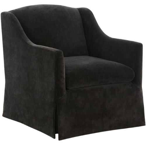 Ludlow Skirted Swivel Accent Chair Wayfair