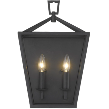 Arisztid Metro 2 - Light Dimmable Candle Wall Light Wayfair lantern