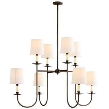 Pottery Barn (US) Hayden Metal Chandelier (41")