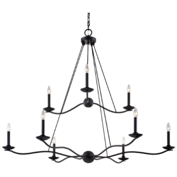 Lightopia Sawyer Two-Tier Chandelier
