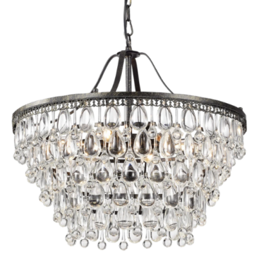 Beverly 6-Light Dimmable Tiered Chandelier Wayfair