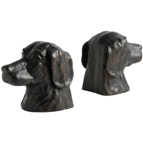 Chris Loves Julia Dog Bookends – set of 2