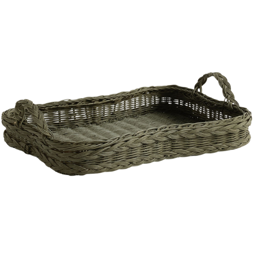Chris Loves Julia Woven Handled Tray